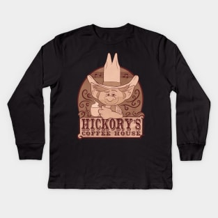 Hickory's Coffee House Kids Long Sleeve T-Shirt